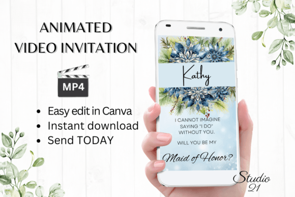 Winter Maid of Honor Proposal W3256MH: A Designer's Deep Dive